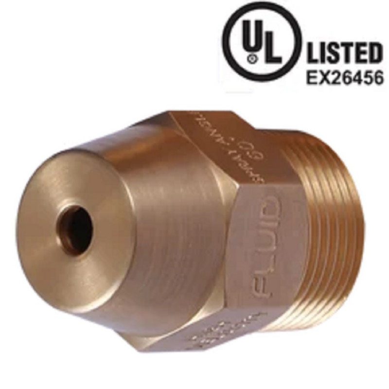 High Velocity Spray Nozzle Narrow Coverage - UL Listed