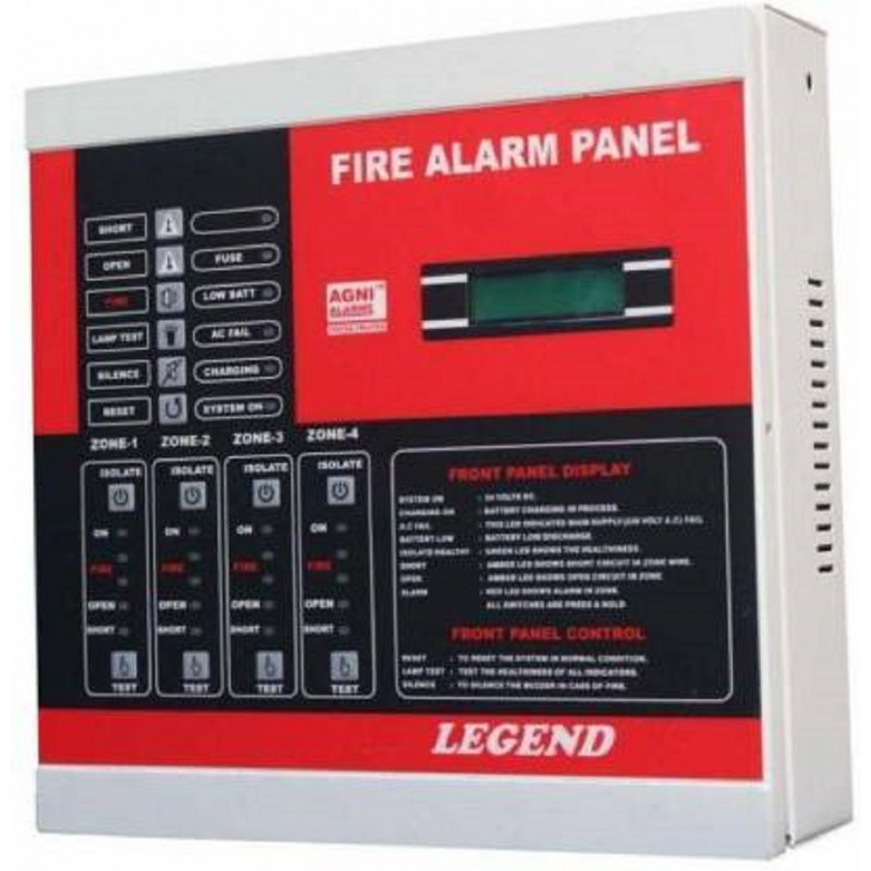 2 ZONE FIRE ALARM CONTROL PANEL