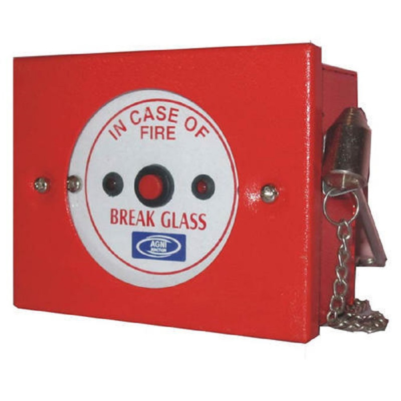 AGNI METEL BODY MCP GLASS BREAK TYPE WITH CHAIN AND HAMMER