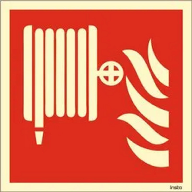 Fire Hose Reel Glow In The Dark