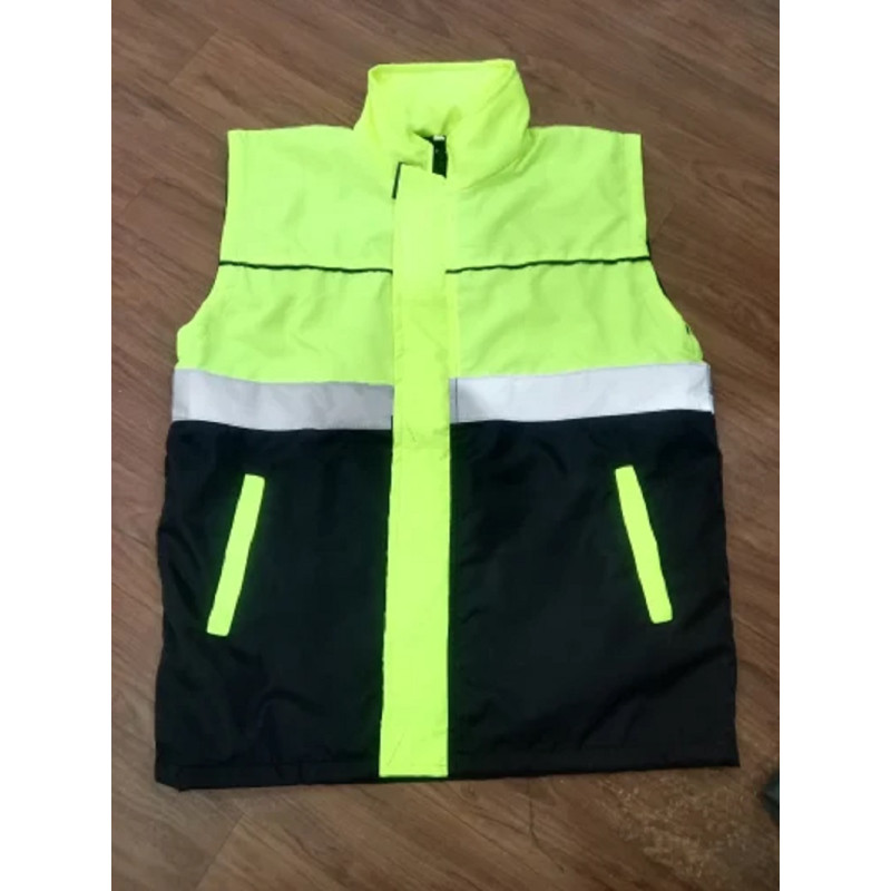 Reflective Jackets With Pocket black & green