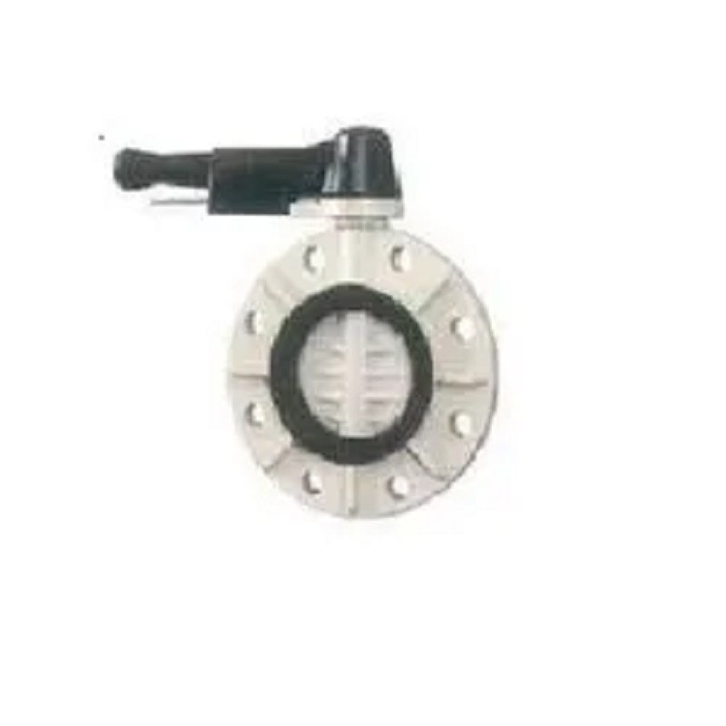 PP Butterfly Valve Flange End