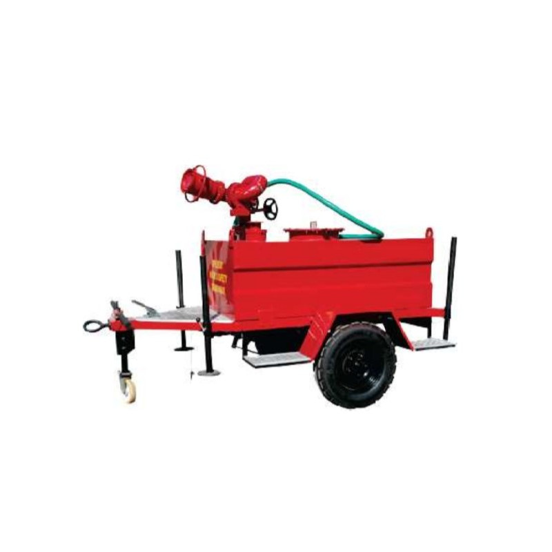 TRAILER MOUNTED MONITOR WITH FOAM TANK