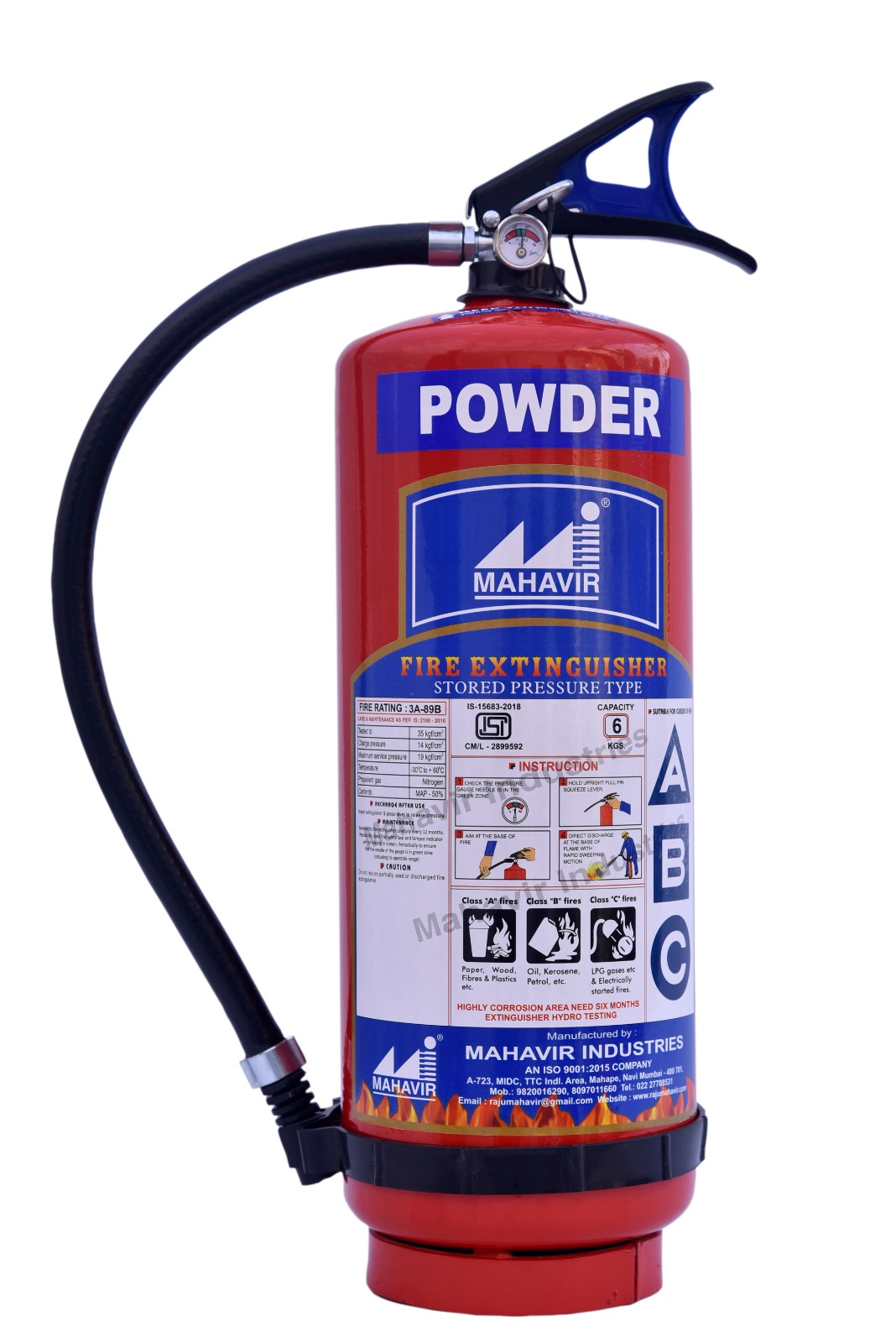 MECHANICHAL FOAM TYPE STORE PRESSURE  TYPE-09LTR
