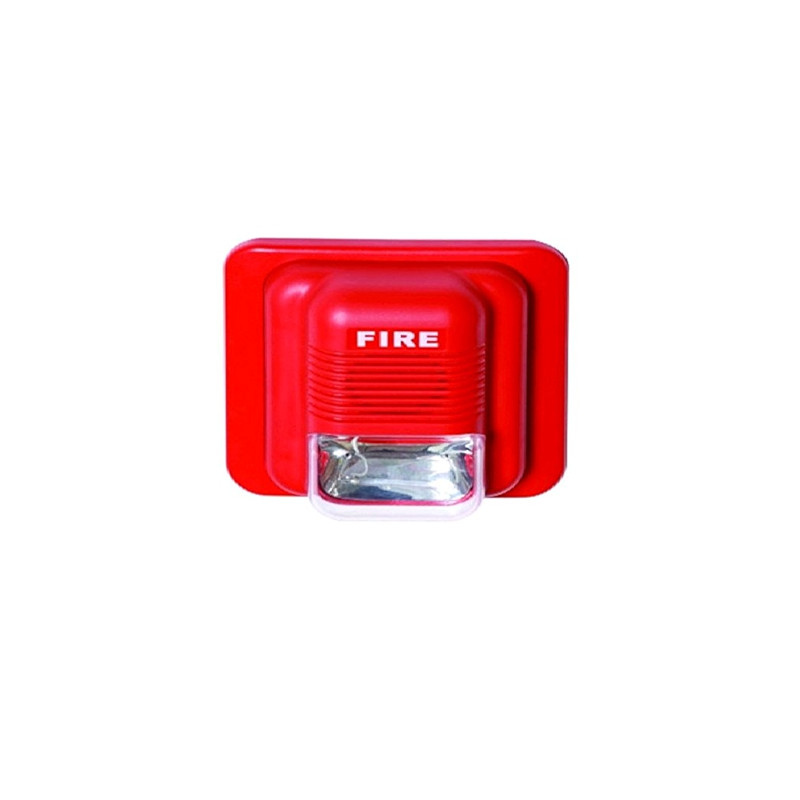Fire hooter with storbe (PLASTIC BODY)