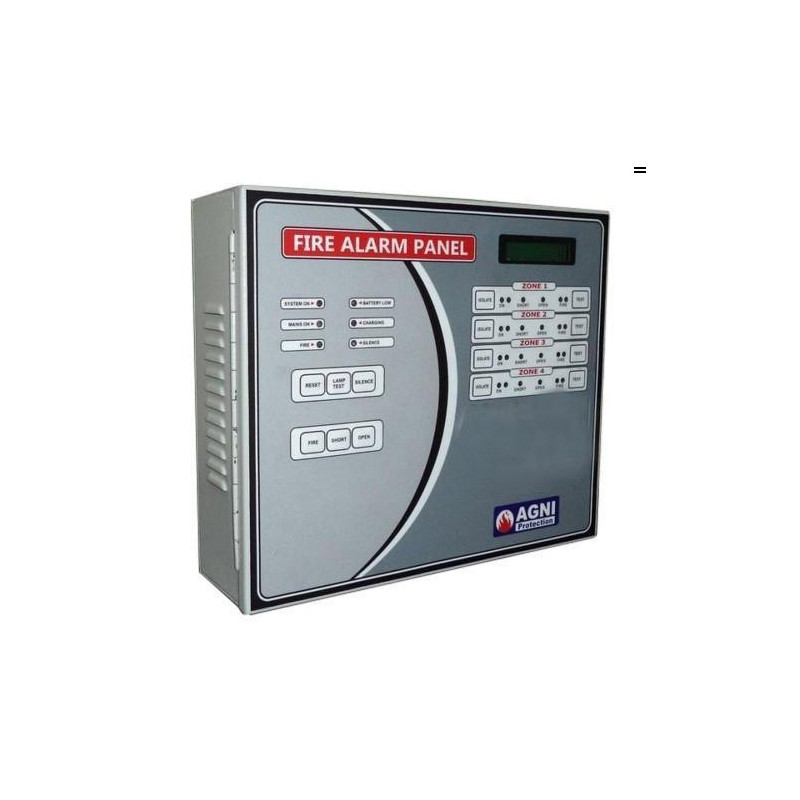 4 Zone Fire Alarm Panel