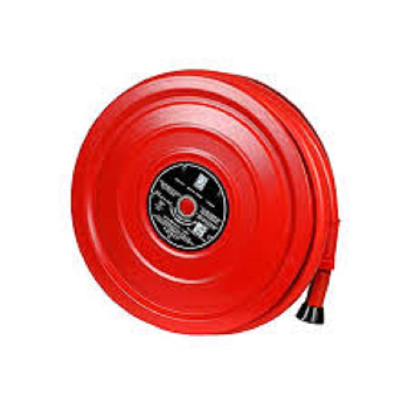 Fire hose reel with drum