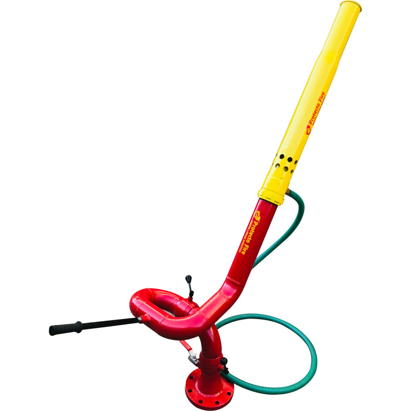 Water/Foam Monitor with Foam Barrel