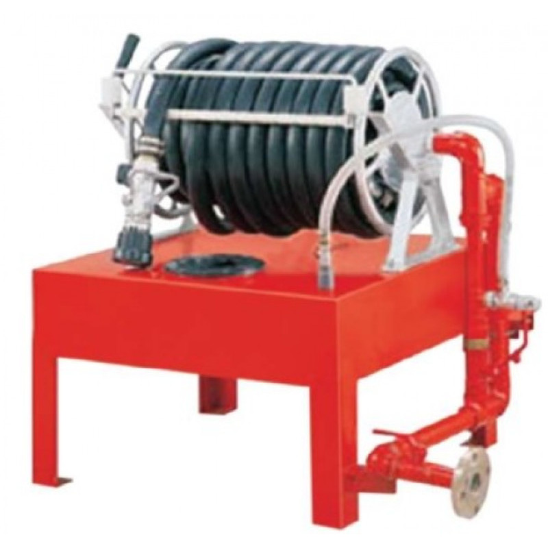 HOSE REEL DRUM WITH FOAM TANK HRDFM