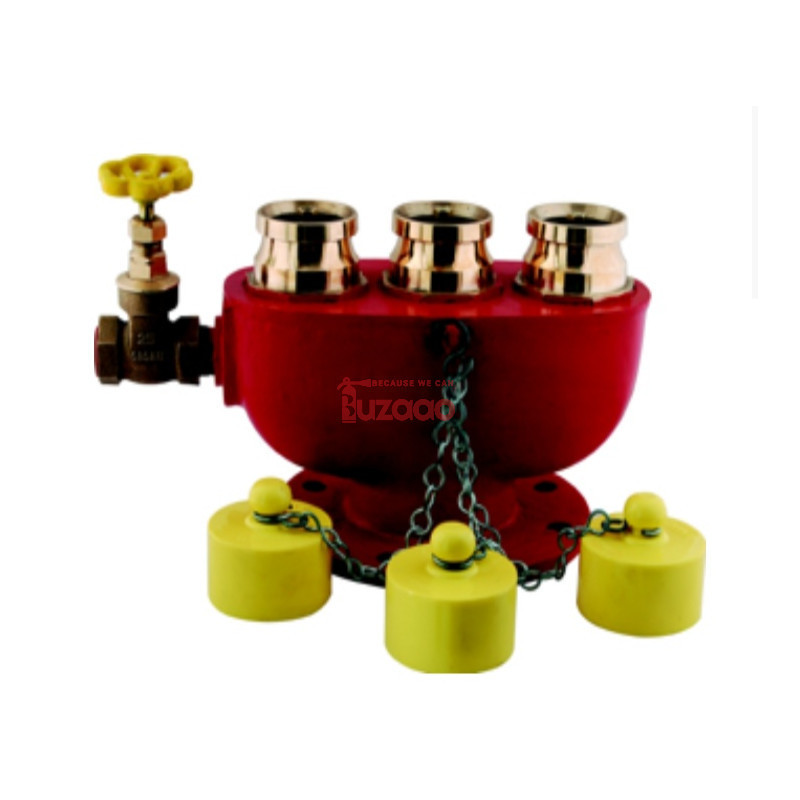 3 Way Breeching Inlet