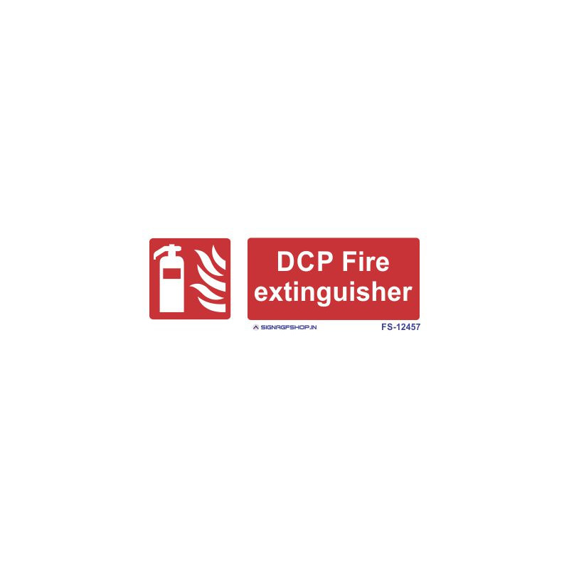 DCP Fire extinguisher