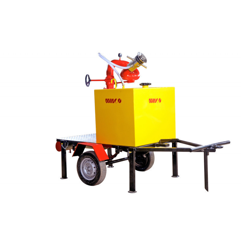 TRAILER WITH TANK
