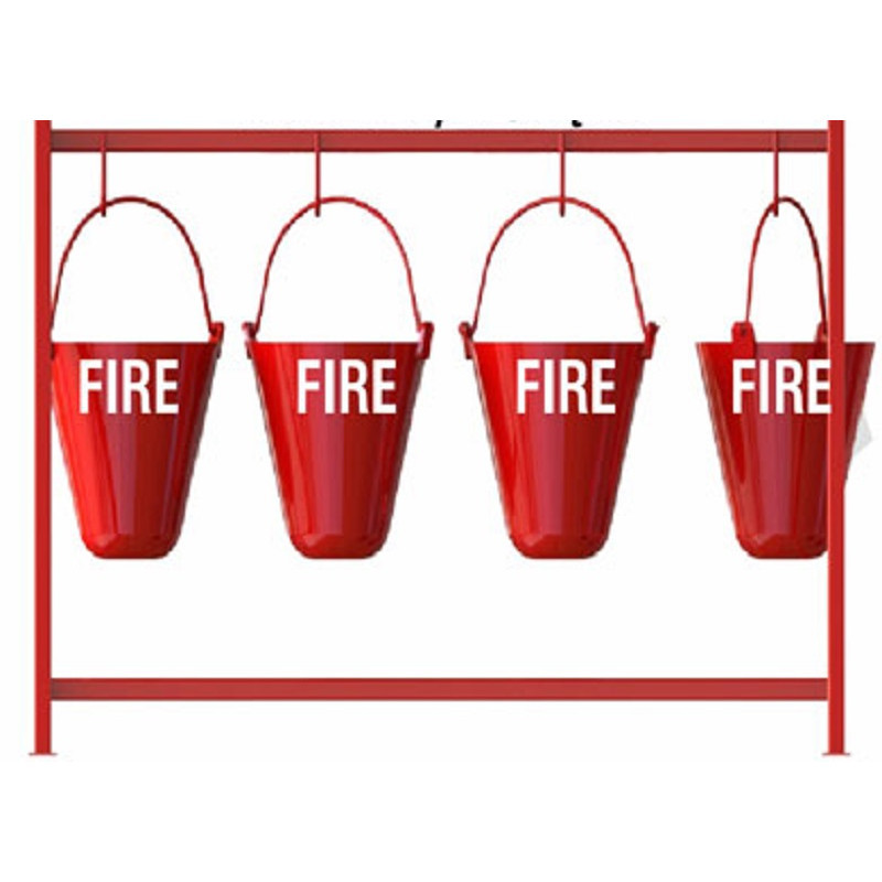 Fire Bucket with Stand