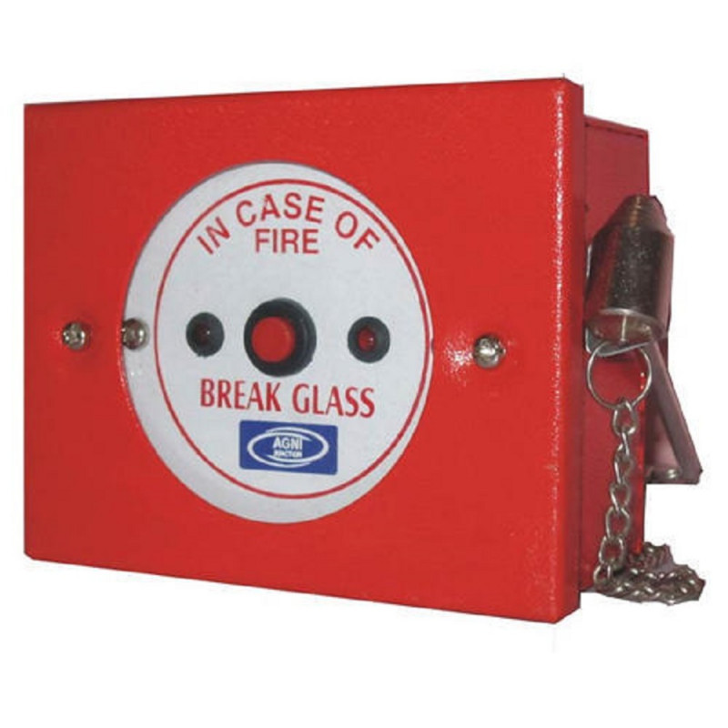 AGNI METEL BODY MCP GLASS BREAK TYPE WITH CHAIN AND HAMMER