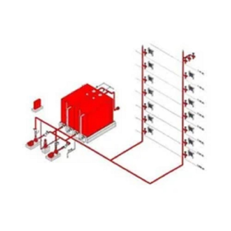 Wet riser system