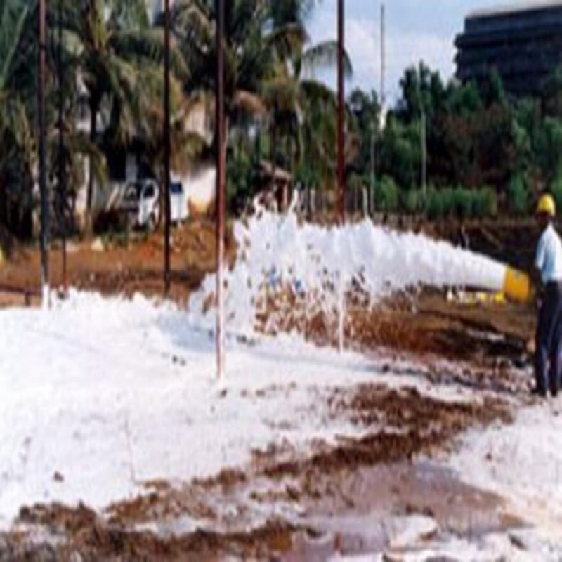 Medium Expansion Foam Branch in Operation