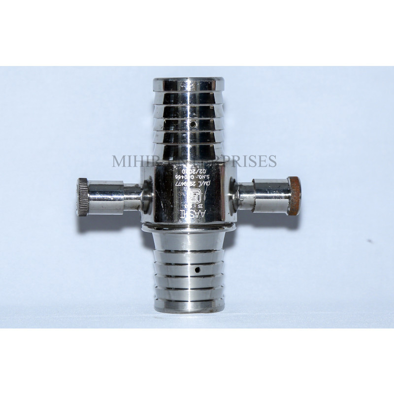 MALE FEMALE COUPLING 63MM (SS)