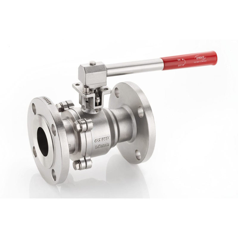 2 piece Flanged End Ball Valves