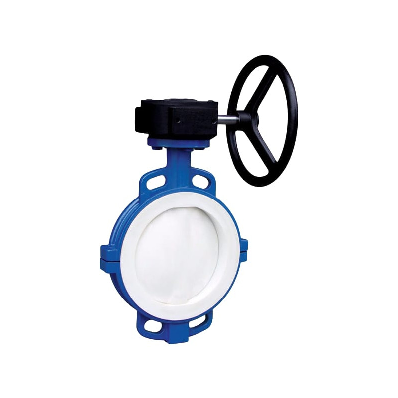Lined butterfly valves
