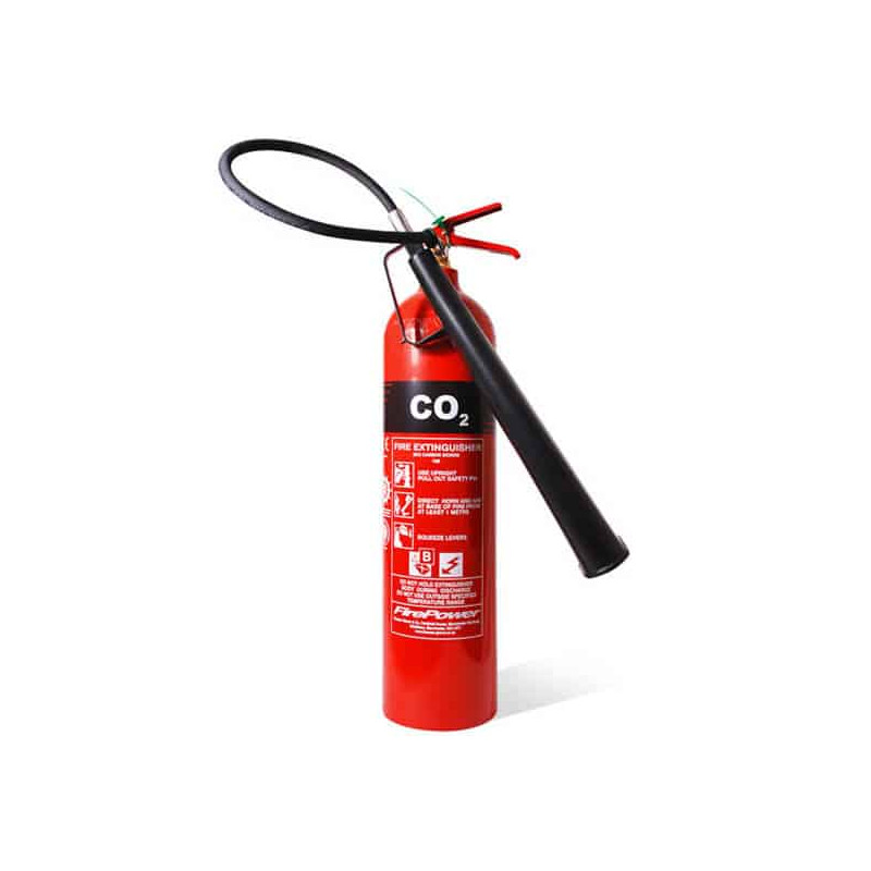 CO2 Type Fire Extinguisher of Cap. 3 kg confirms to IS 15683, bearing ISI mark.