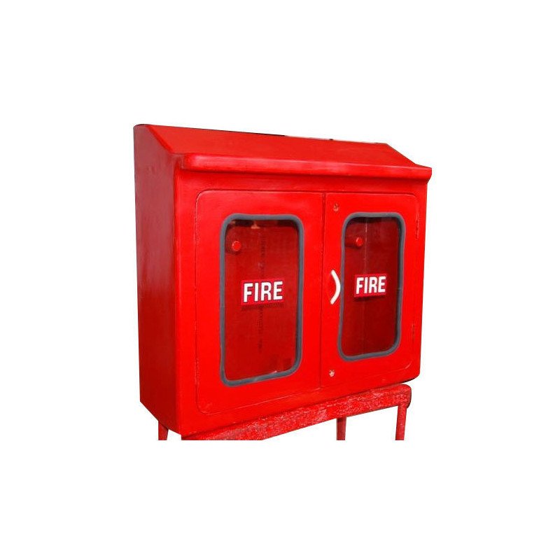 Double door hose box