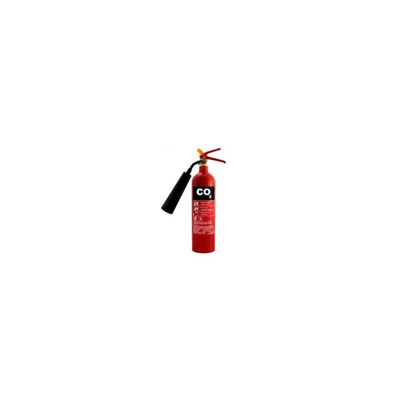CO2 Type Fire Extinguisher of Cap. 2 kg confirms to IS 15683, bearing ISI mark.