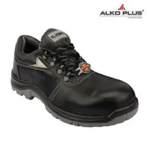 Alko Plus Black Executive Safety Shoes