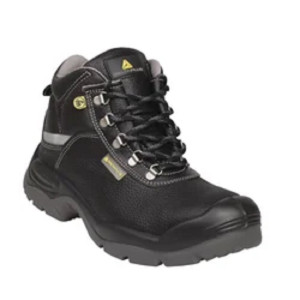 Alko Plus Black Grey Workers Safety Shoes