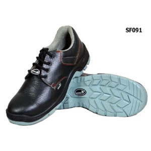 SF092 Egret Leather Safety Shoes