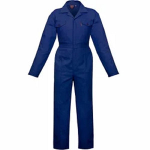 COMFORT COTTON COVERALL - NAVY BLUE