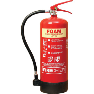 FOAM STORED PRESSURE FIRE EXTINGUISHER 9 KG