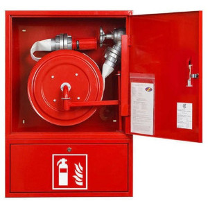 Fire Single Door Hose Box FRP