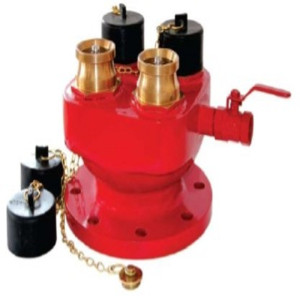 4 WAY INLET BREECHING