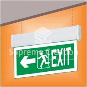230V Ceiling Mounted Exit Light