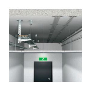 Fire protected cable management system