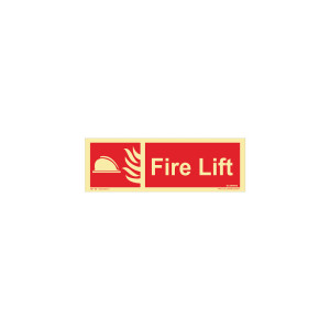 FIRE LIFT SIGNAGE